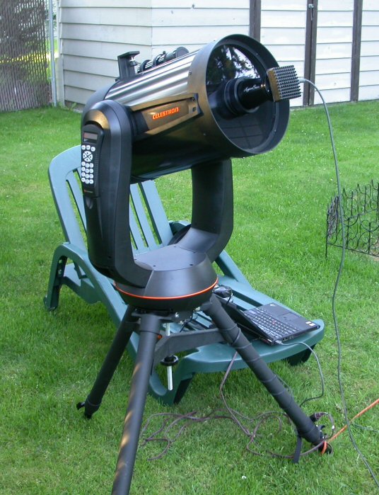 Celestron NextStar11 with Mead DSI and HyperStar lens