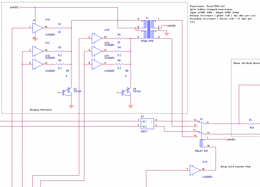 ringing generator schematic